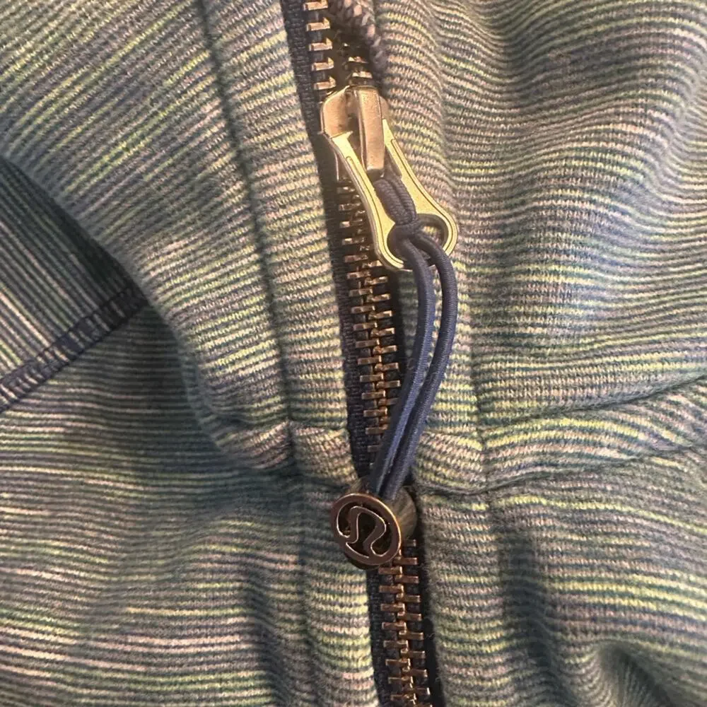 Lululemon Hoodie Wee Are From Space Printed Polar Cream Clarity Yellow Size 2